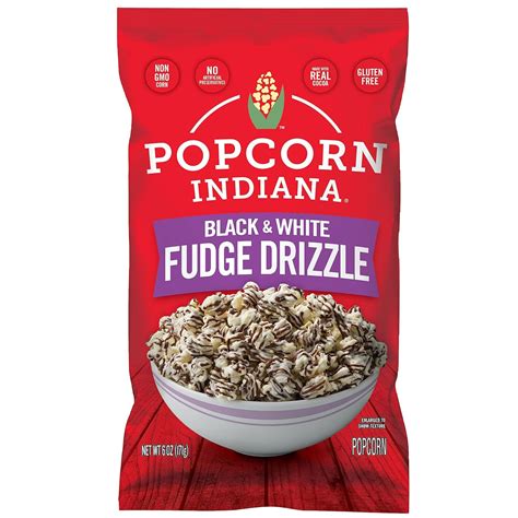 indiana chocolate drizzled popcorn